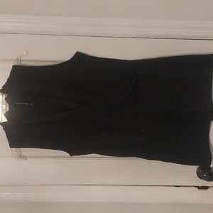 Beautiful size 4 black beaded romper